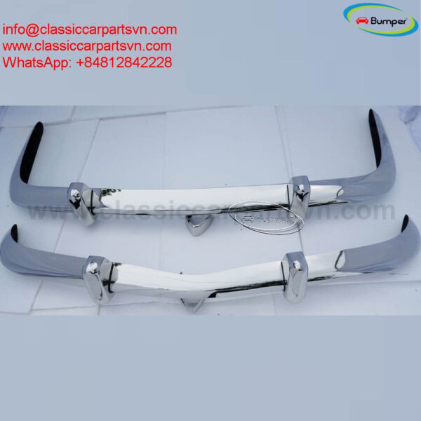 Volkswagen Karmann Ghia Euro style bumpers (1970 – 1971) by stainless steel