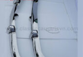 Volkswagen Karmann Ghia Euro style bumpers (1970 – 1971) by stainless steel