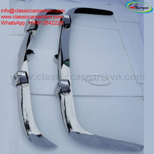 Volkswagen Karmann Ghia Euro style bumpers (1970 – 1971) by stainless steel