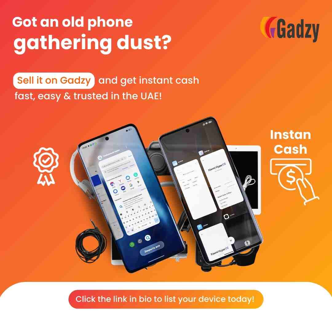 Sell Mobile Phone Dubai Online with Gadzy