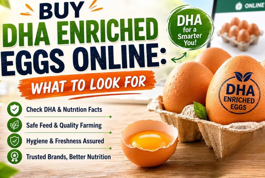 Buy DHA Enriched Eggs Online: What to Look For