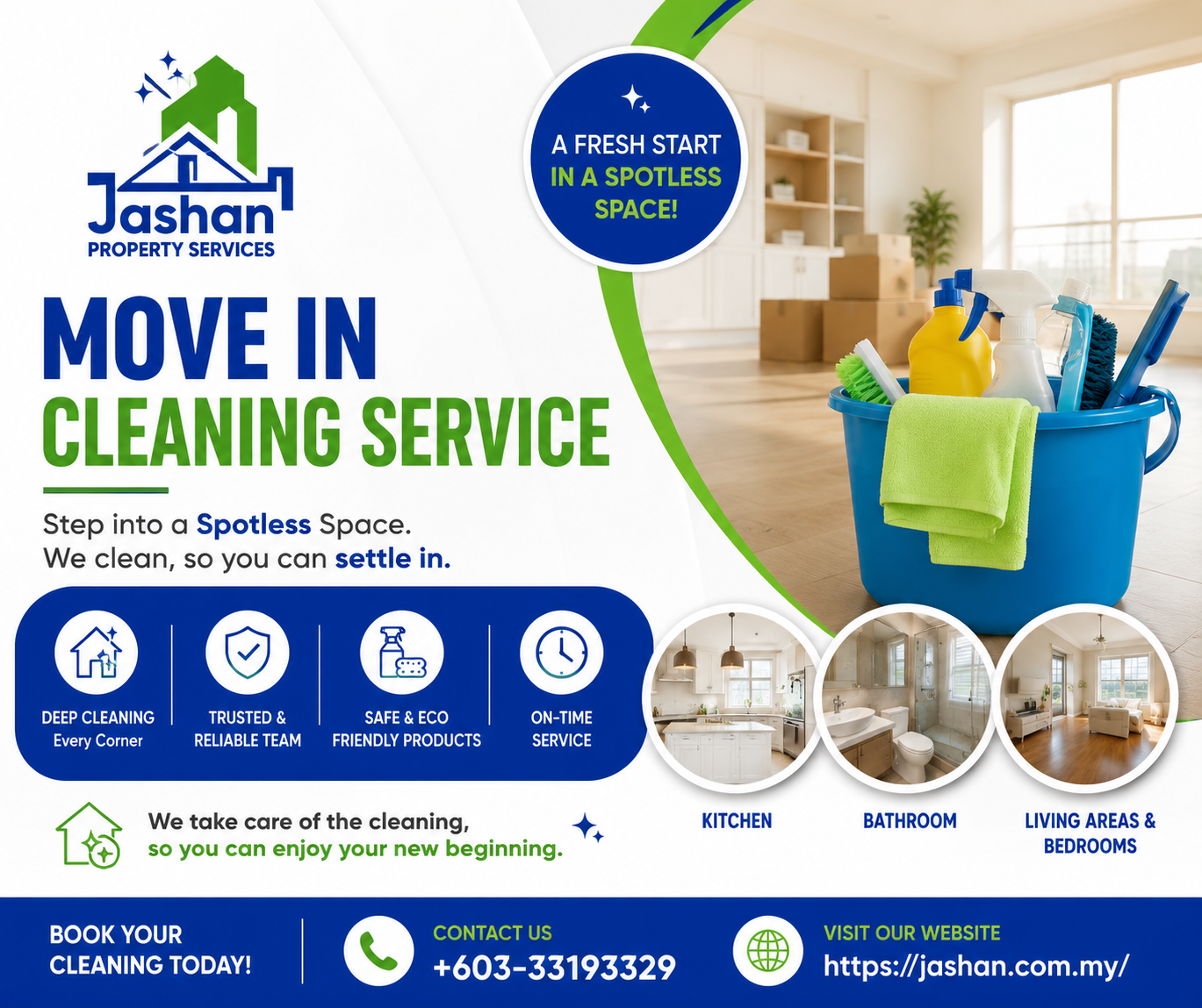Jashan Corporation Move In Cleaning Service for a Fresh Start