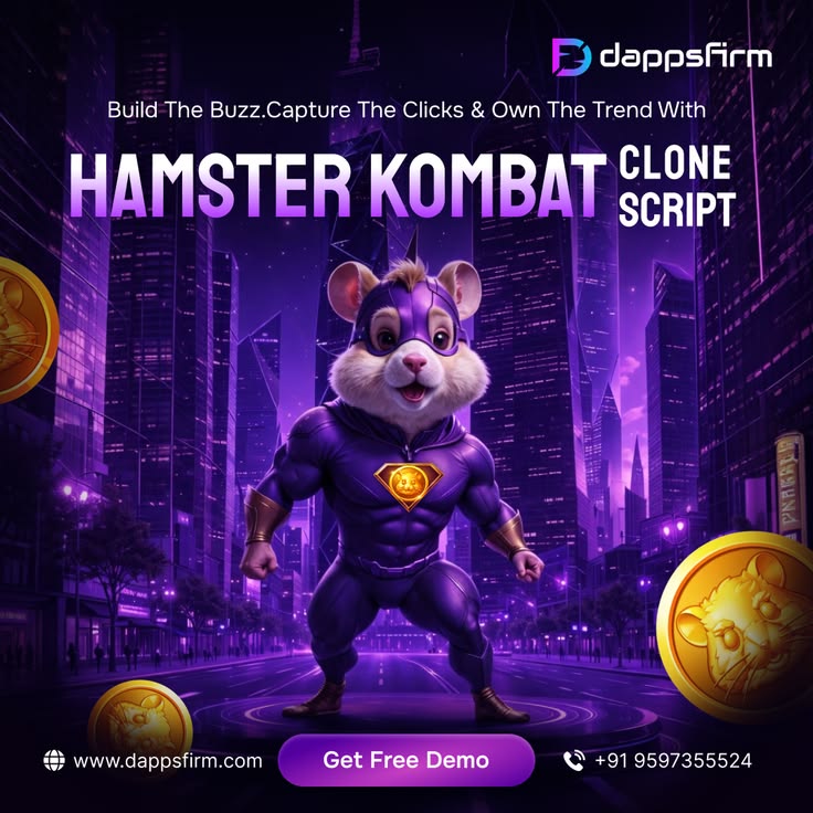 Hamster Kombat Clone Script – The Smart Way to Enter the Tap-to-Earn Market