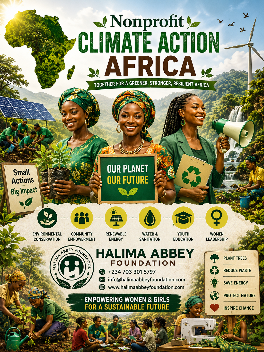 Nonprofit Climate Action Africa – Empowering Communities for a Sustainable Future