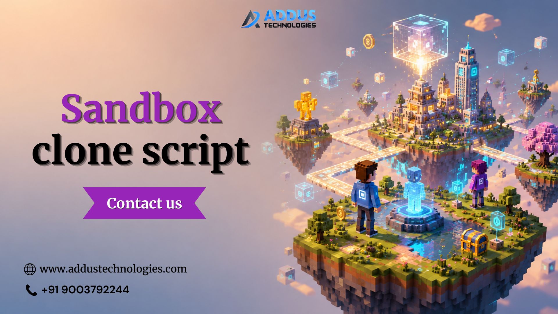 Professional Sandbox Clone Script for Metaverse Platform Development