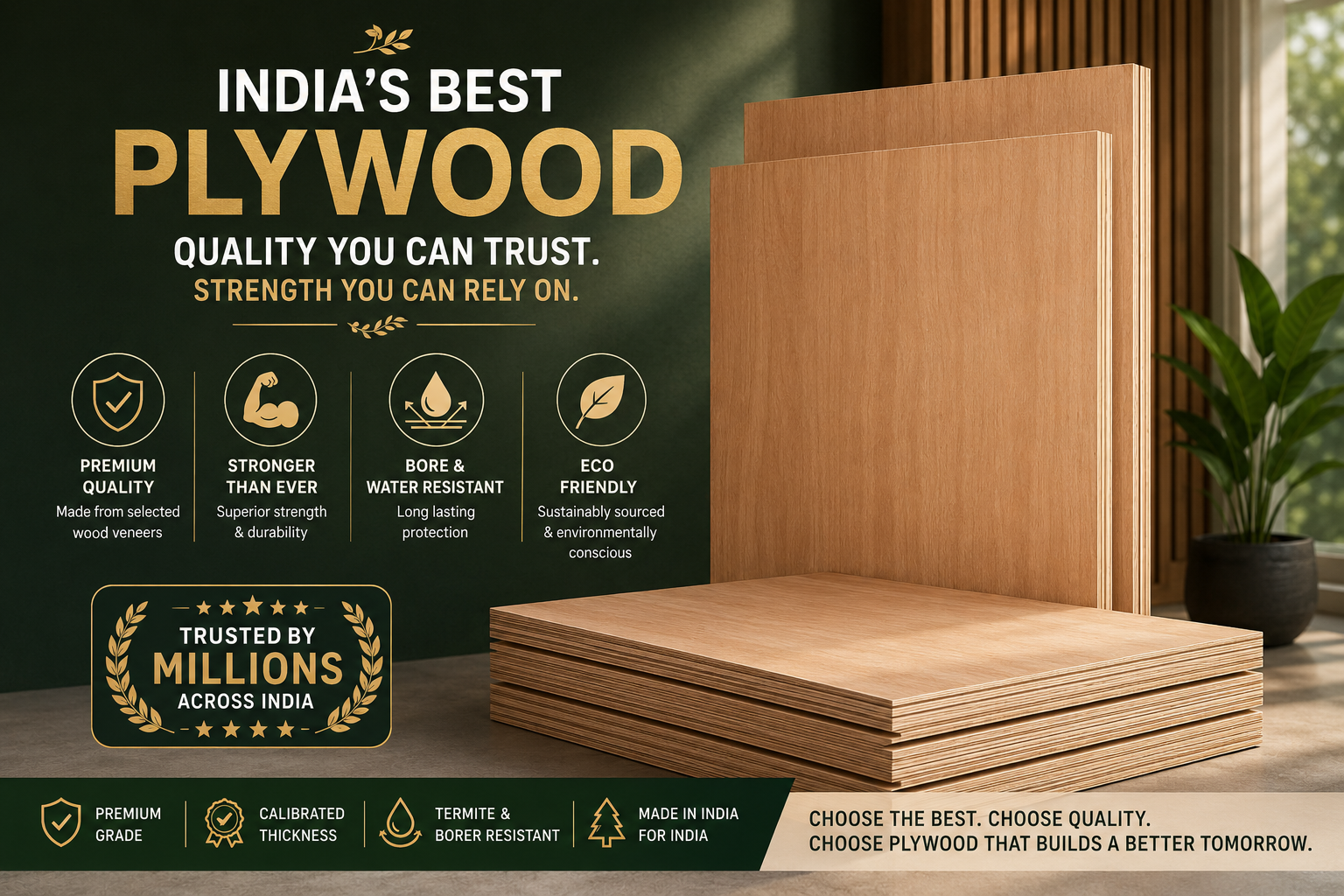 Top 10 Best Plywood Brands in India for Home Interiors in 2026