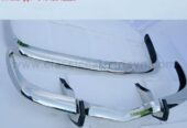 BMW 2000 CS (1965-1969) bumpers by stainless steel new
