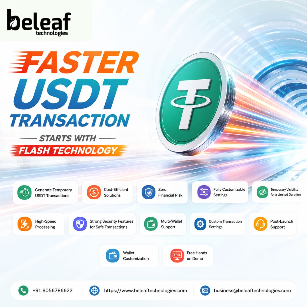 Faster USDT Transaction Starts with Flash Technology