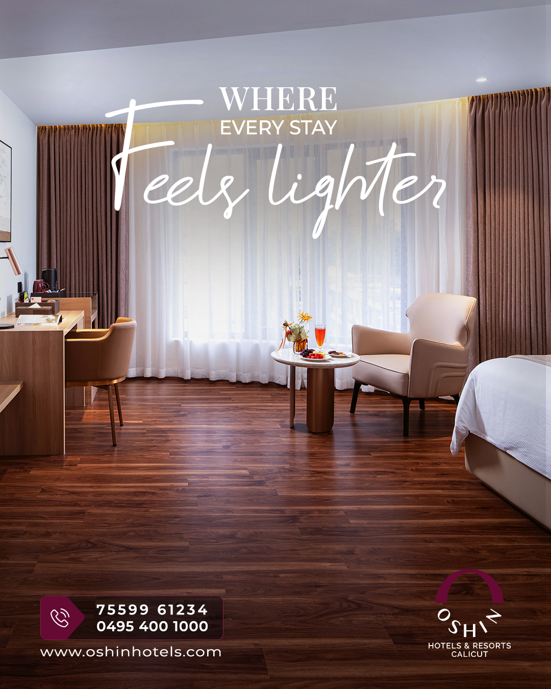 Oshin Hotels | Premium Hotels in Calicut & Luxury Stay in Kozhikode