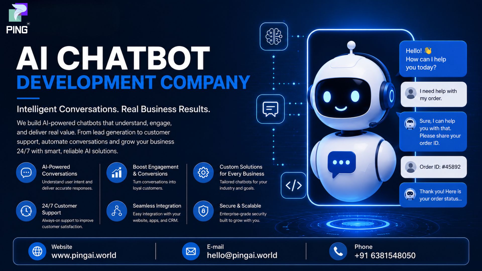 Build Enterprise AI Agents Through AI Chatbot Development