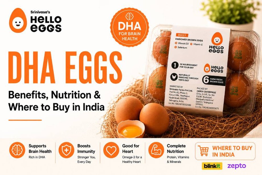 DHA Eggs: Benefits, Nutrition & Where to Buy in India