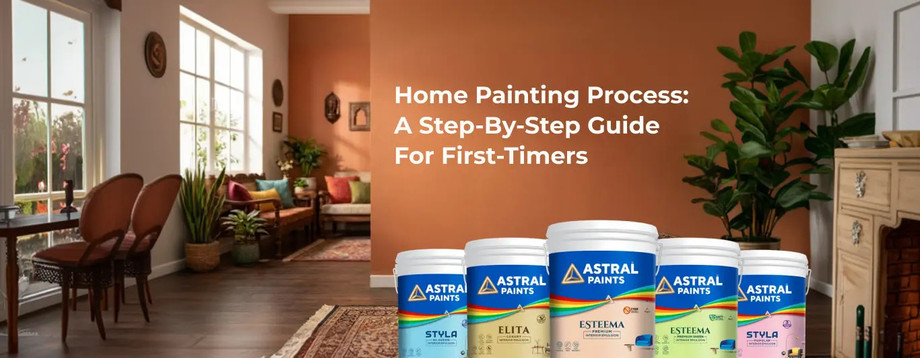 Home Painting Process: A Step-by-Step Guide for First-Timers