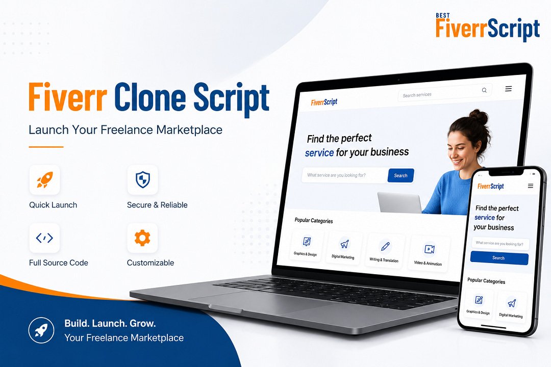 Ready-to-Use Fiverr Clone Script for Online Business