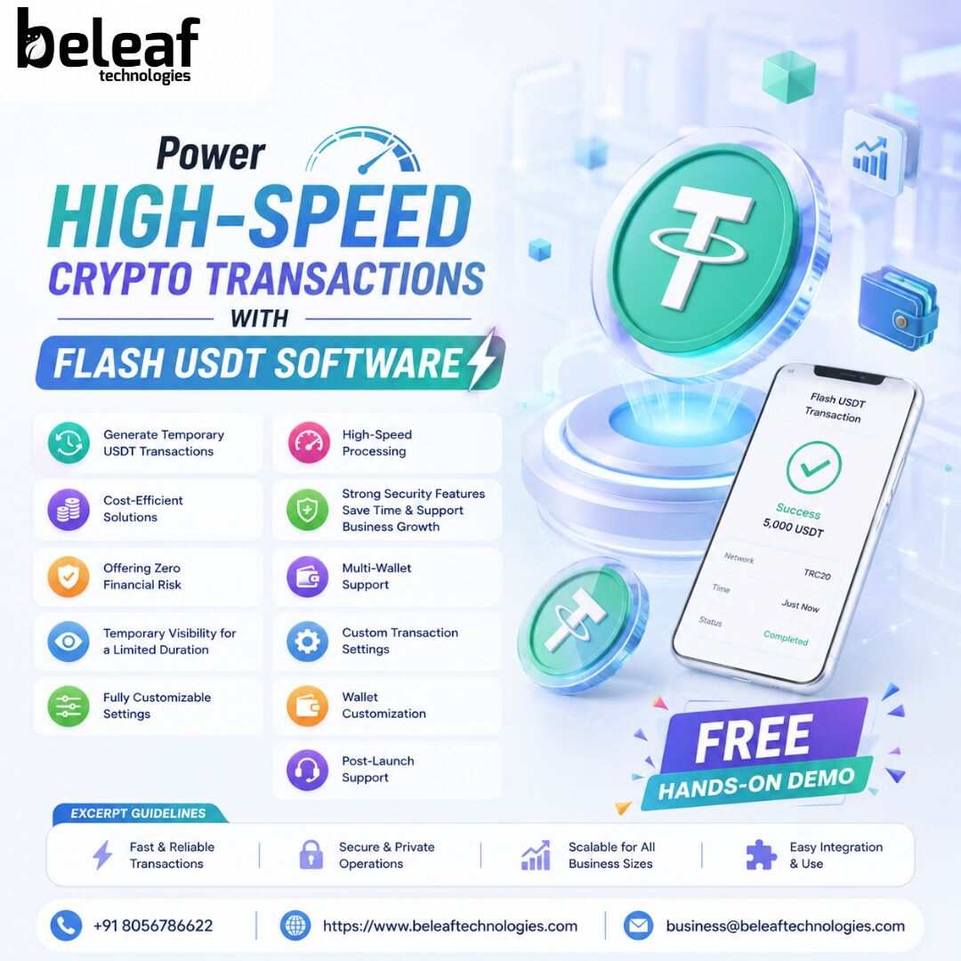 Power high-speed crypto transactions with Flash USDT