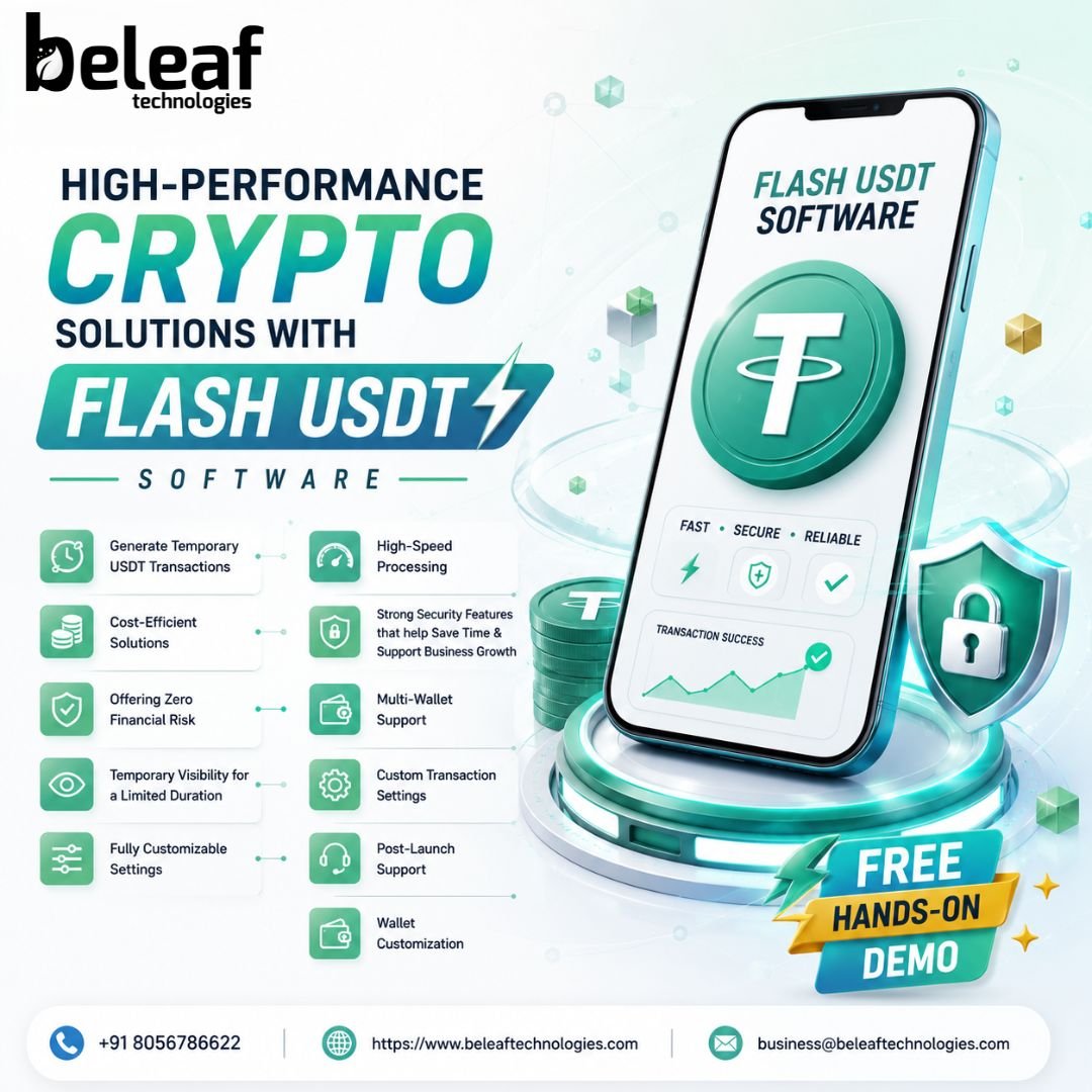 High-performance crypto solutions with Flash USDT
