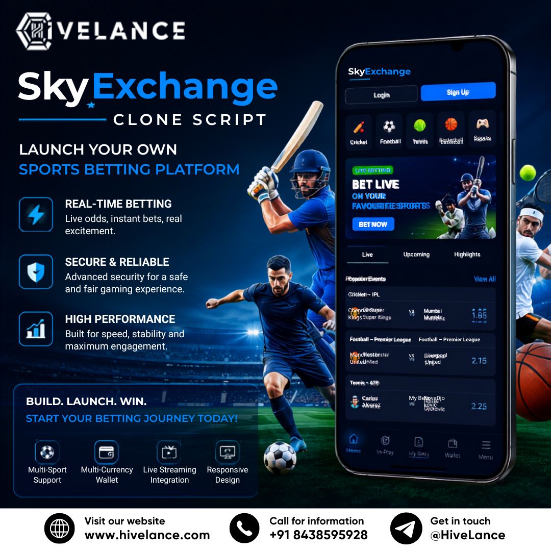 SkyExchange Clone App with AI-Powered Features for Seamless Betting Experiences