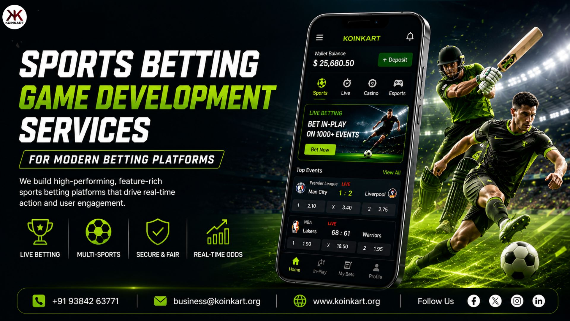 Sports Betting Game Development Services for Modern Betting Platforms