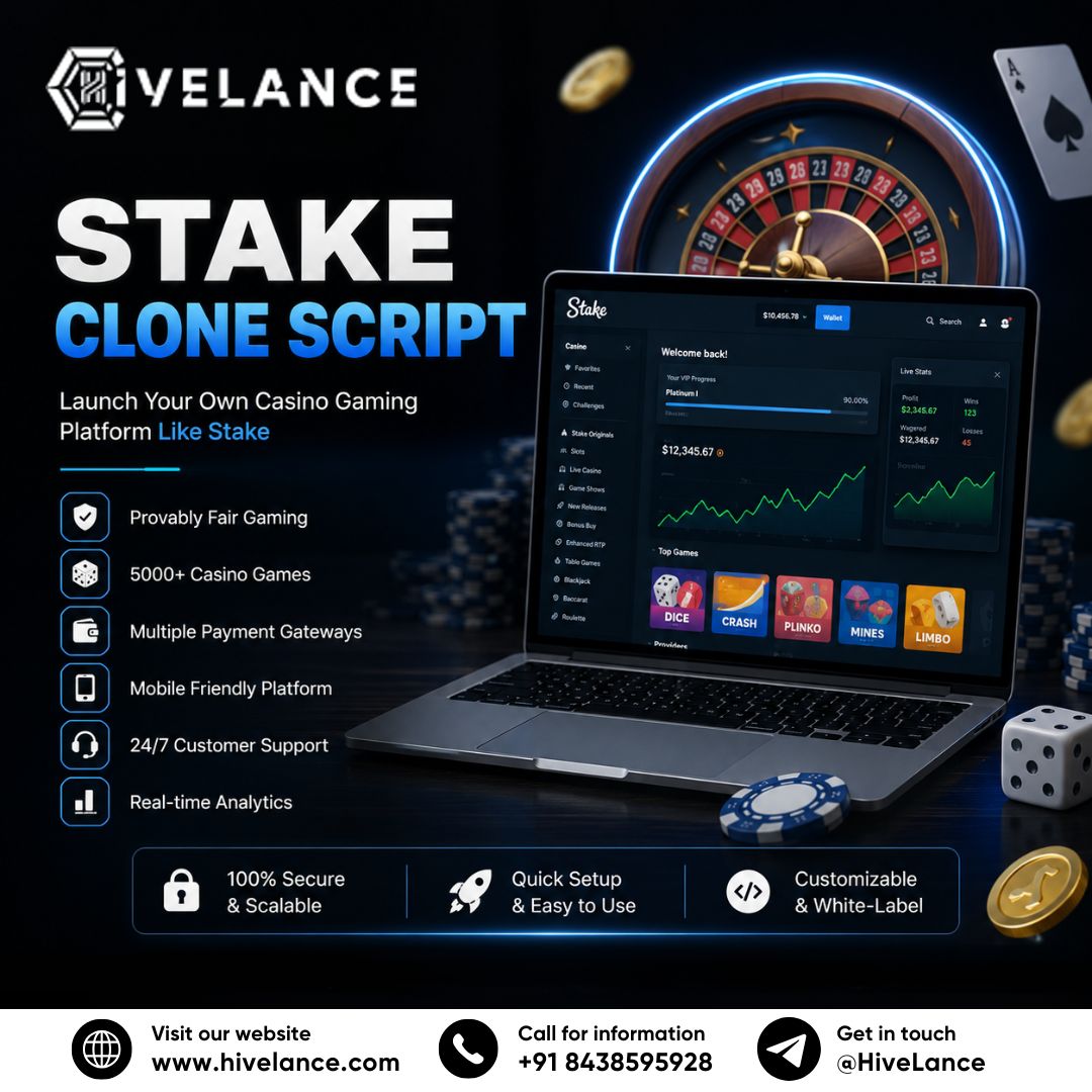 Enterprise-Grade Stake Clone Software for Modern Crypto Casino Operators