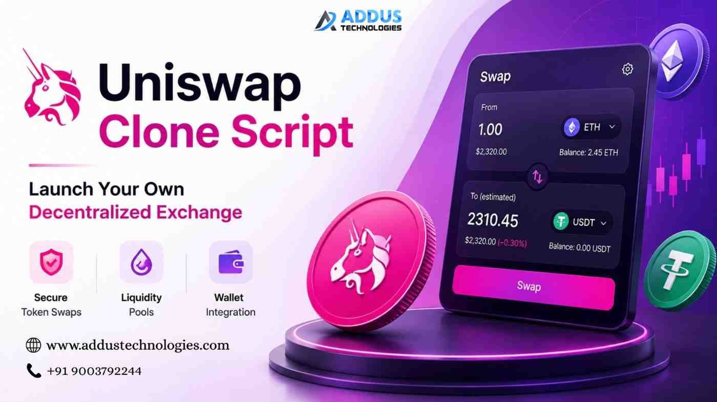 Top-rated Uniswap Clone Script for DeFi Exchange Development