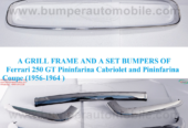 Ferrari 250 GT Coupé Cabriolet Pininfarina S2 (1956 to 1964) bumper and grill frame classic car