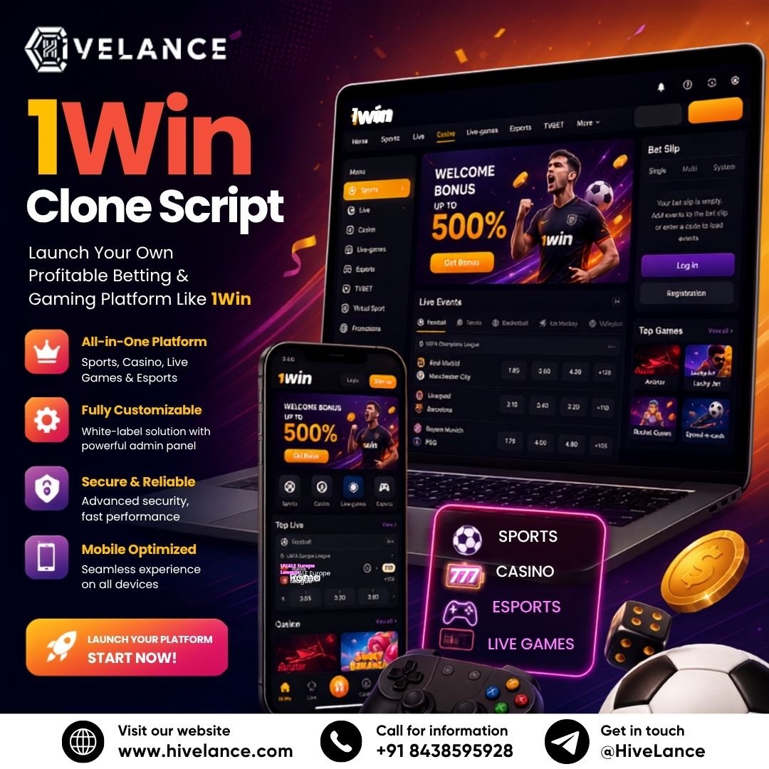 1Win Clone Script Development: Turning iGaming Ideas Into Scalable Platforms