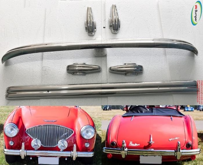 Austin Healey (1953-1967) Bumper Parts for Classic by stainless steel new