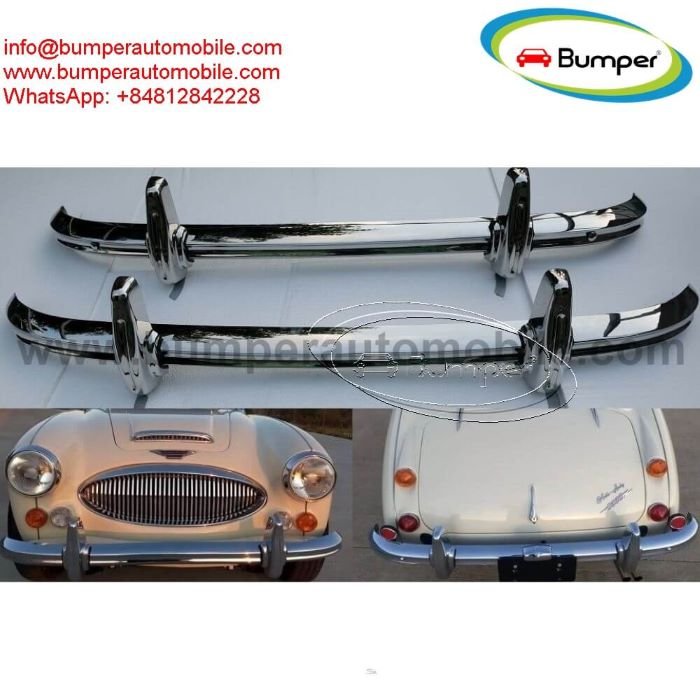 Austin Healey (1953-1967) Bumper Parts for Classic by stainless steel new