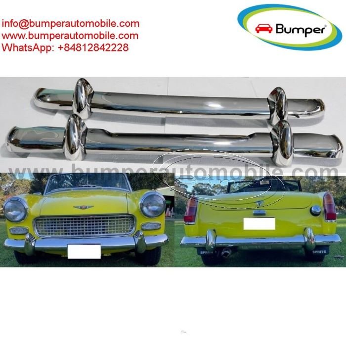 Austin Healey (1953-1967) Bumper Parts for Classic by stainless steel new