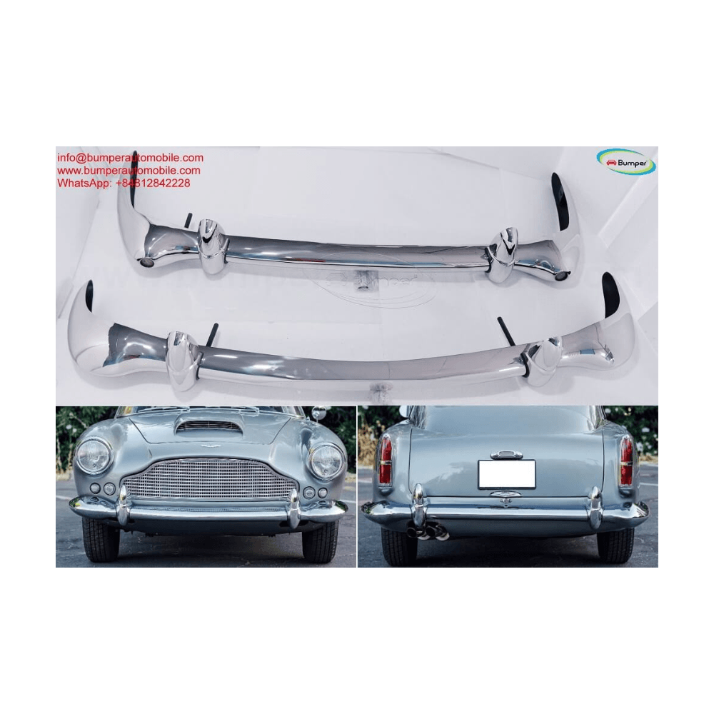 Bumper Parts for Classic Aston Martin (1959-1970) by stainless steel new