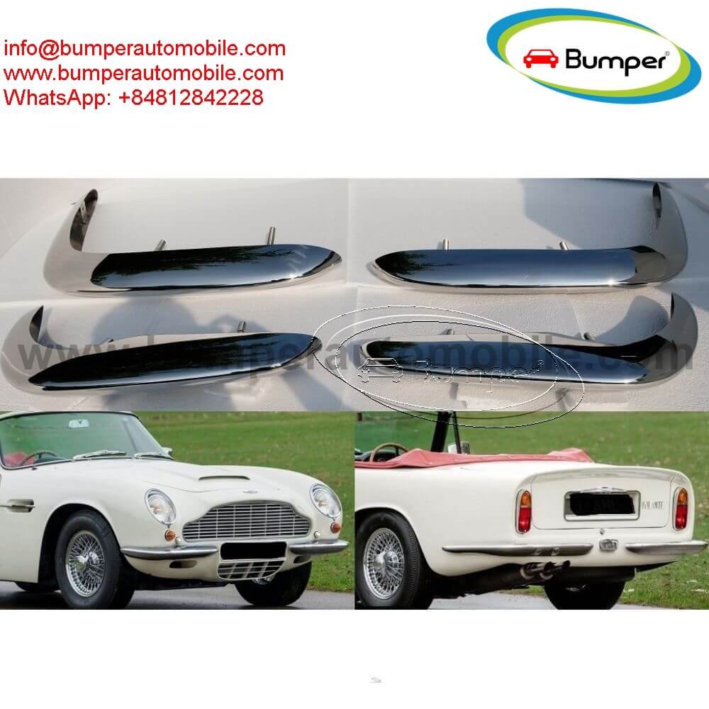 Bumper Parts for Classic Aston Martin (1959-1970) by stainless steel new