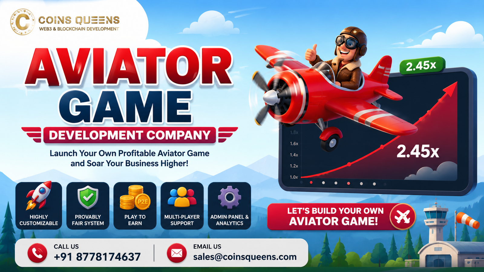 Professional Aviator Game Development Company – Save Big This Month