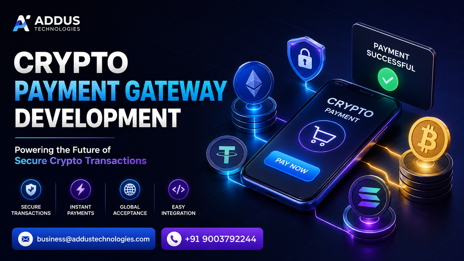 Trusted Crypto Payment Gateway Development Company