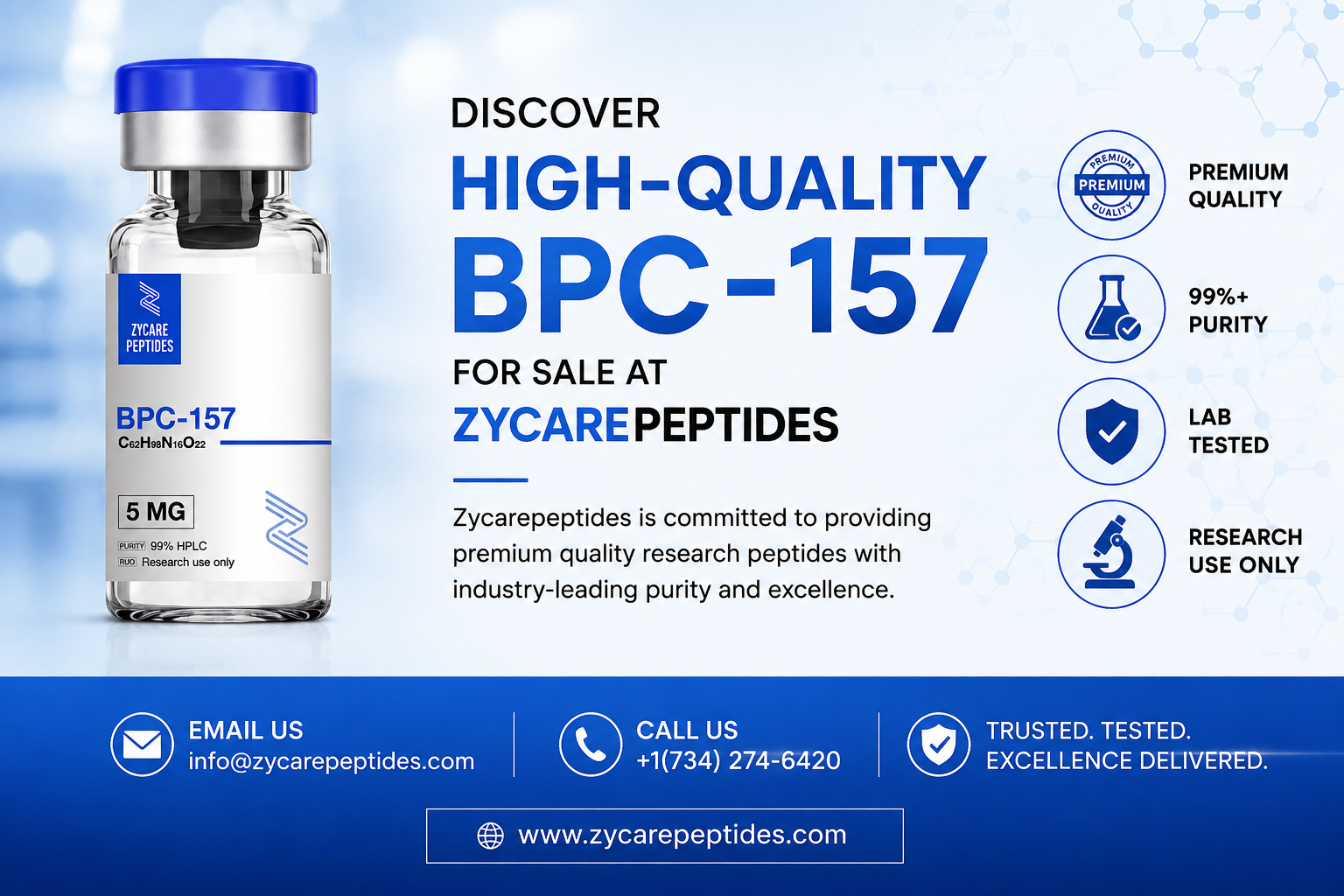 BPC 157 Peptide: Research, Uses & Key Information