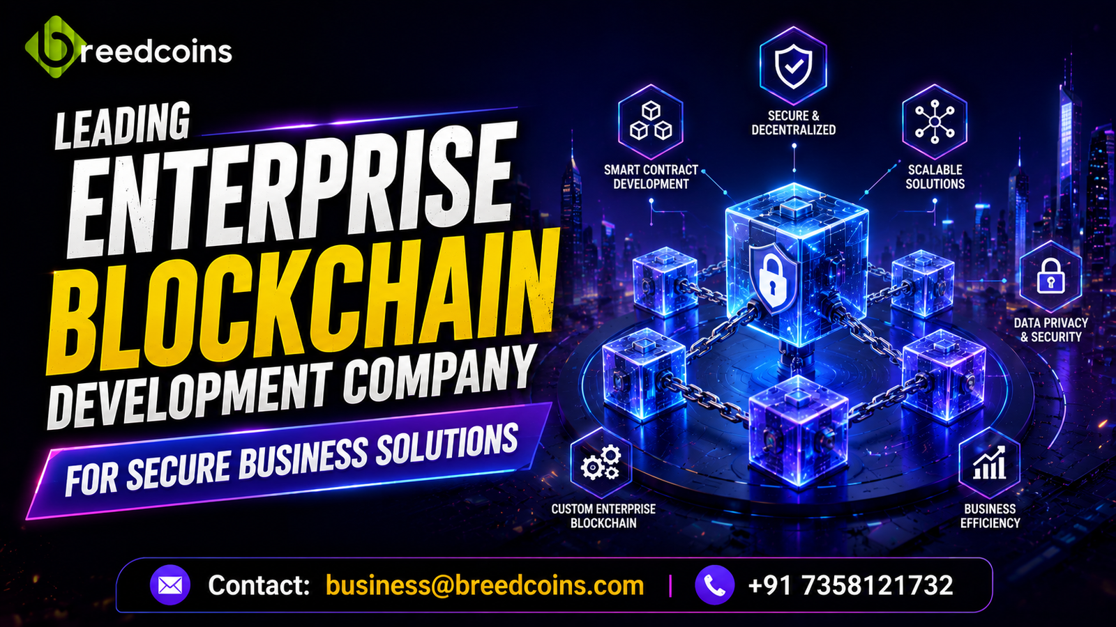 Leading Enterprise Blockchain Development Company for Secure Business Solutions