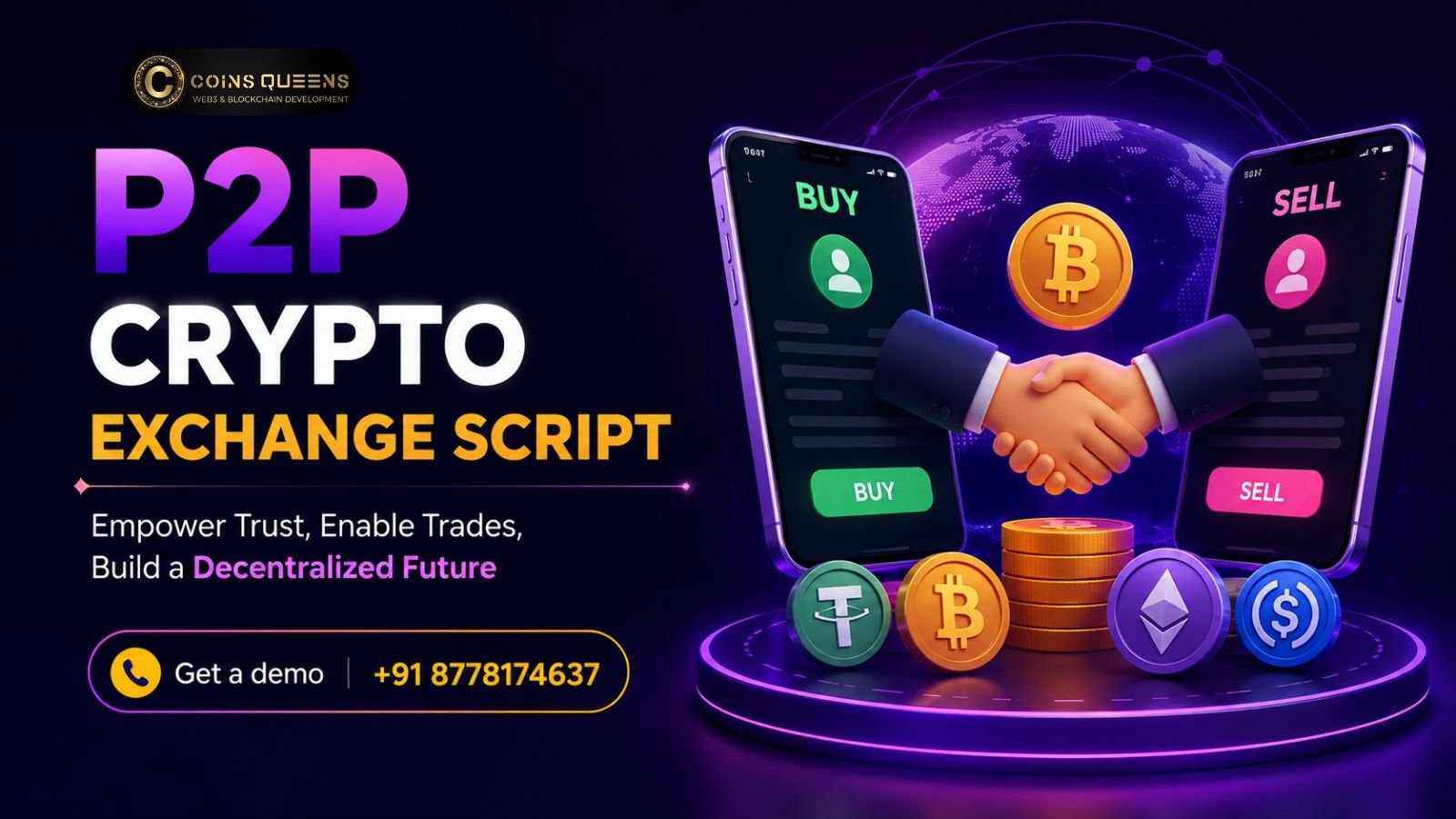 Turn P2P Market Demand into Growth with P2P Crypto Exchange Script