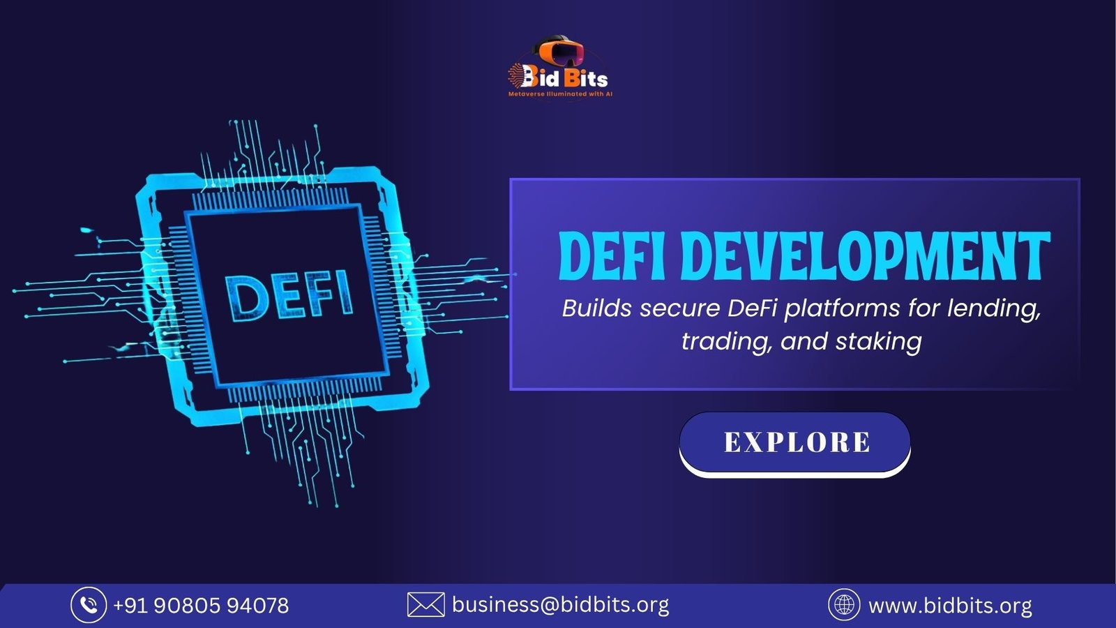 Create Next Gen Platforms with DeFi Development
