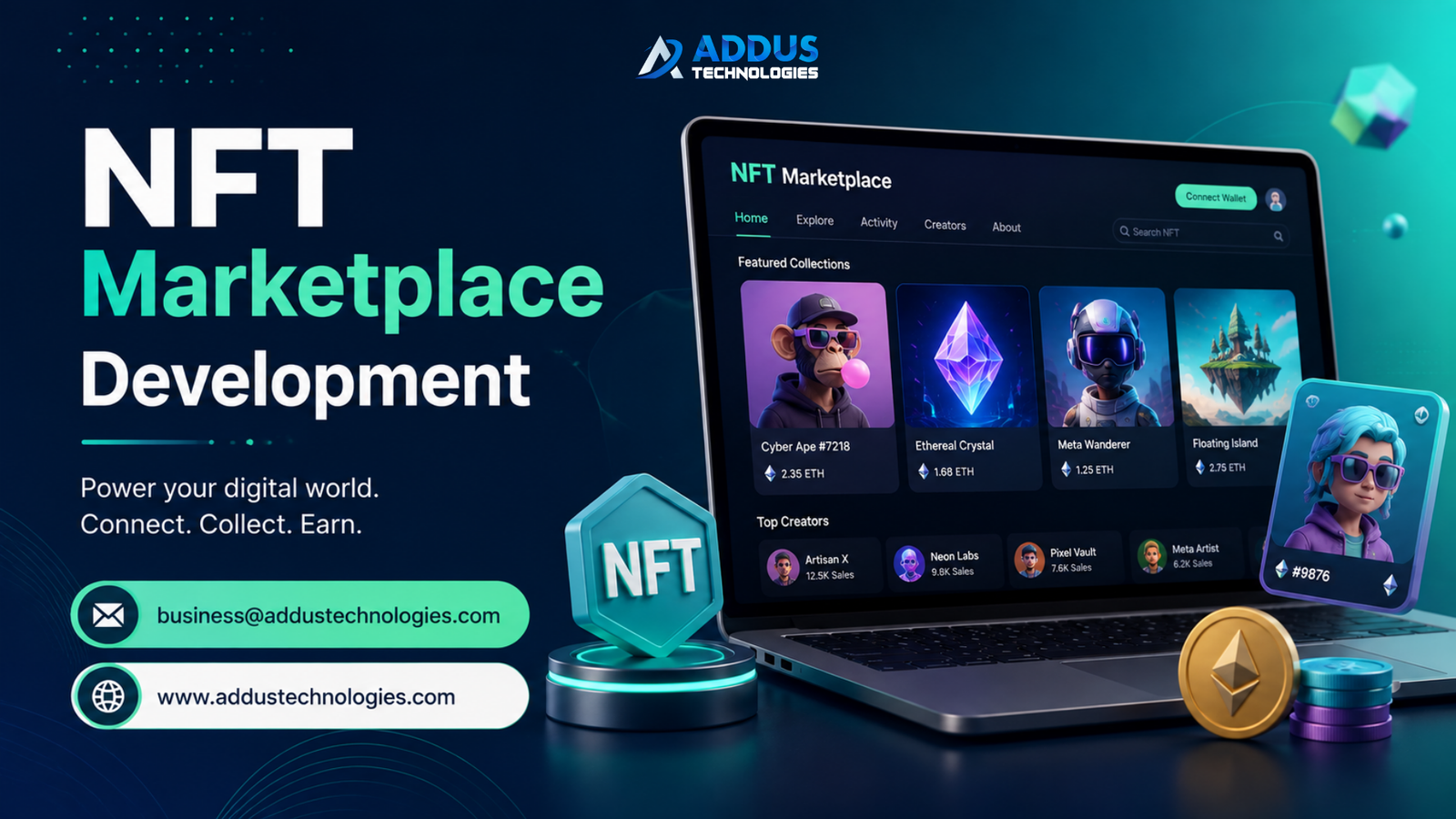 NFT Marketplace Development for Businesses Entering the Web3 Market