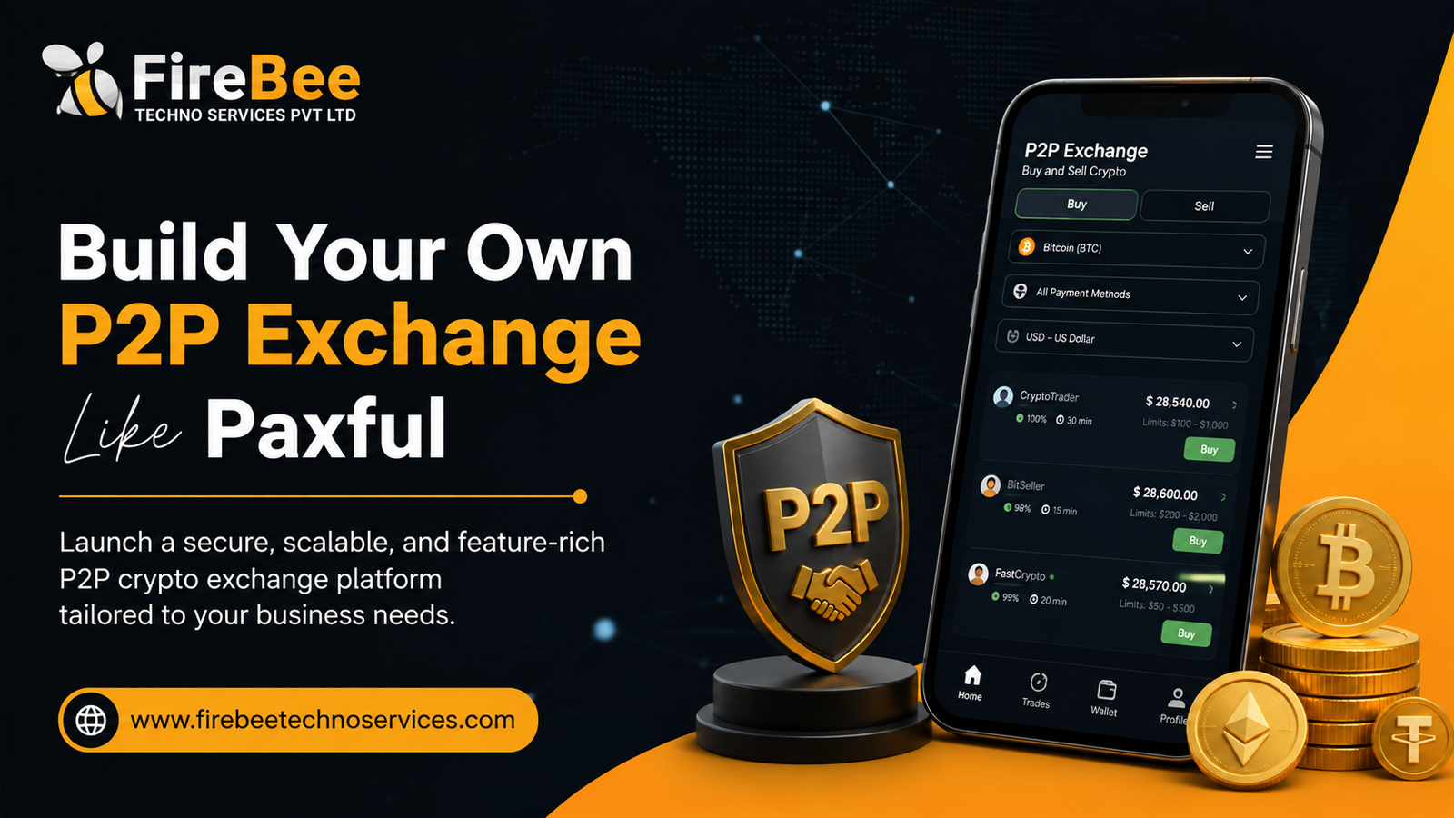 Build Your Own P2P Exchange Like Paxful