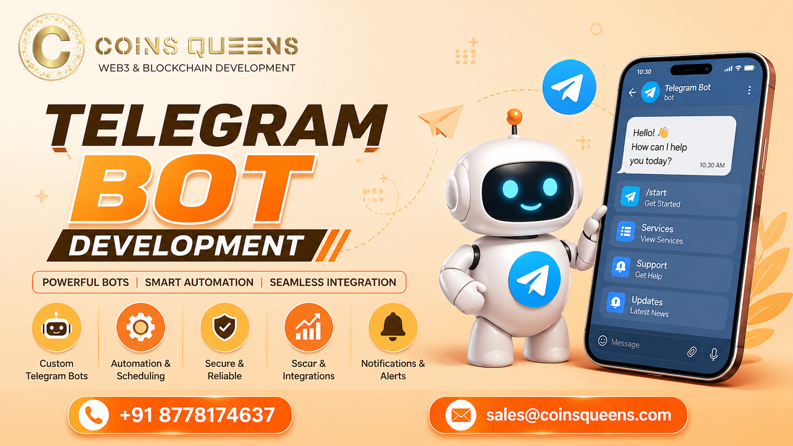 Telegram Bot Development – Start Your Project with 40% OFF