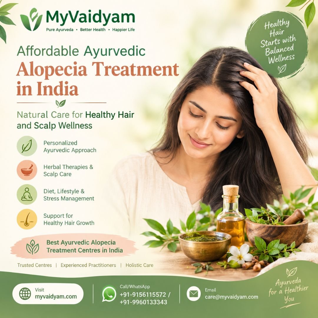 Best Ayurvedic Alopecia Treatment Centres in India