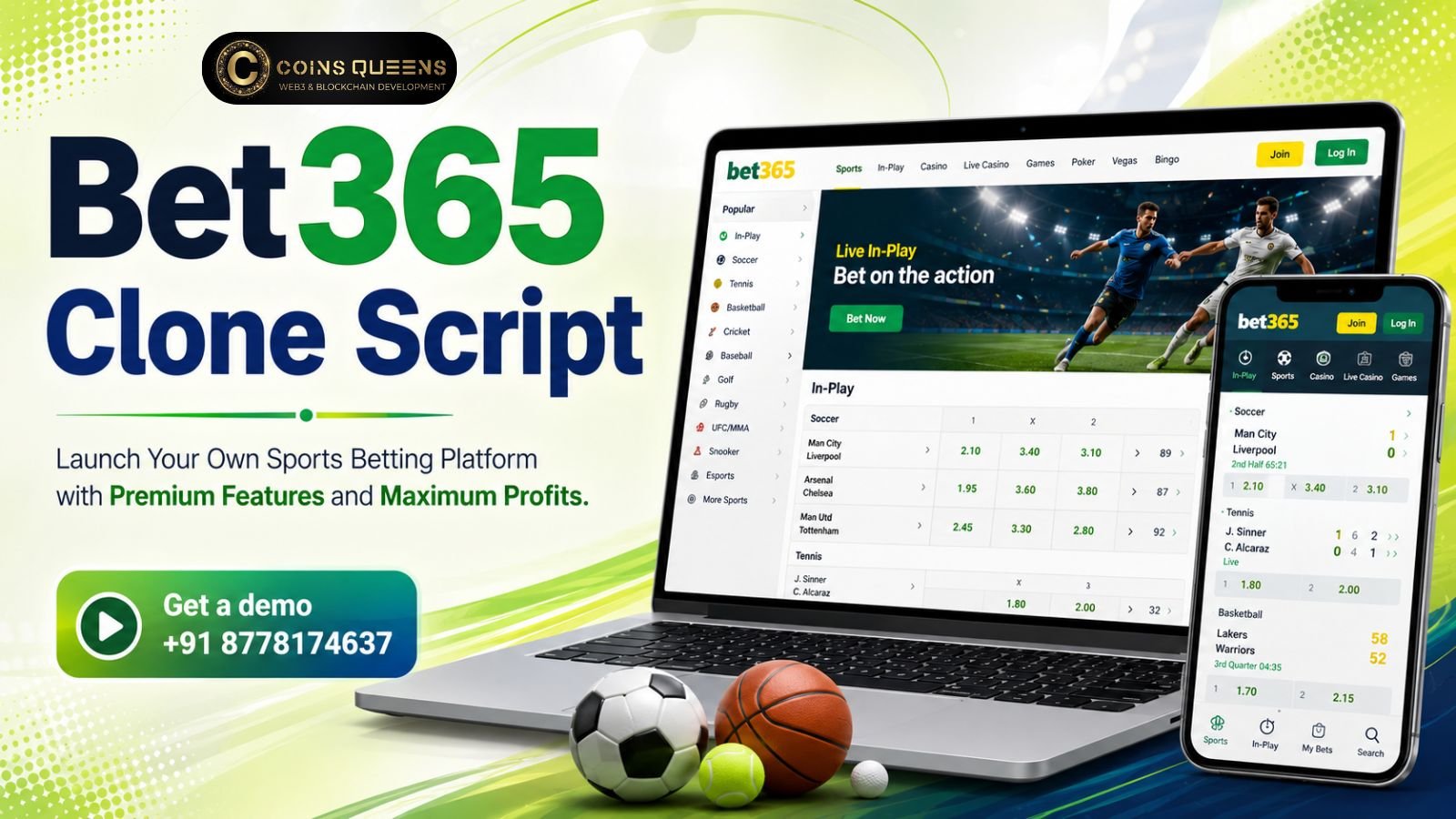 Ignite Your Betting Business with Bet365 Clone Script