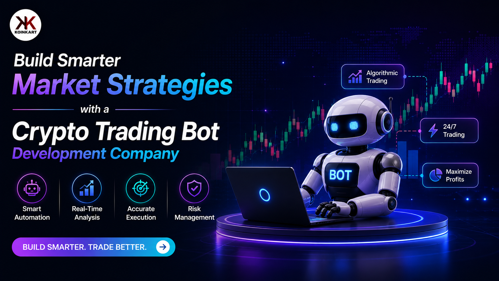 Build Smarter Market Strategies with a Crypto Trading Bot Development Company