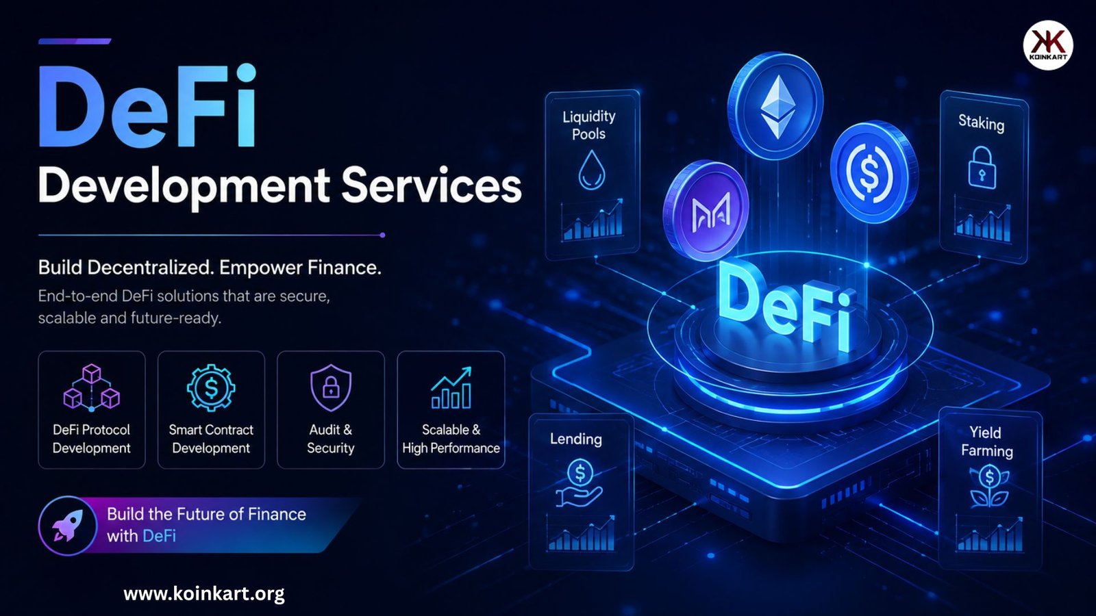 Build Your DeFi Business with DeFi Platform Development