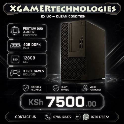 Refurbished Pentium duo 3.3GHz Desktop computer