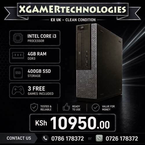 Refurbished Core i3 3.1 GHz desktop computer