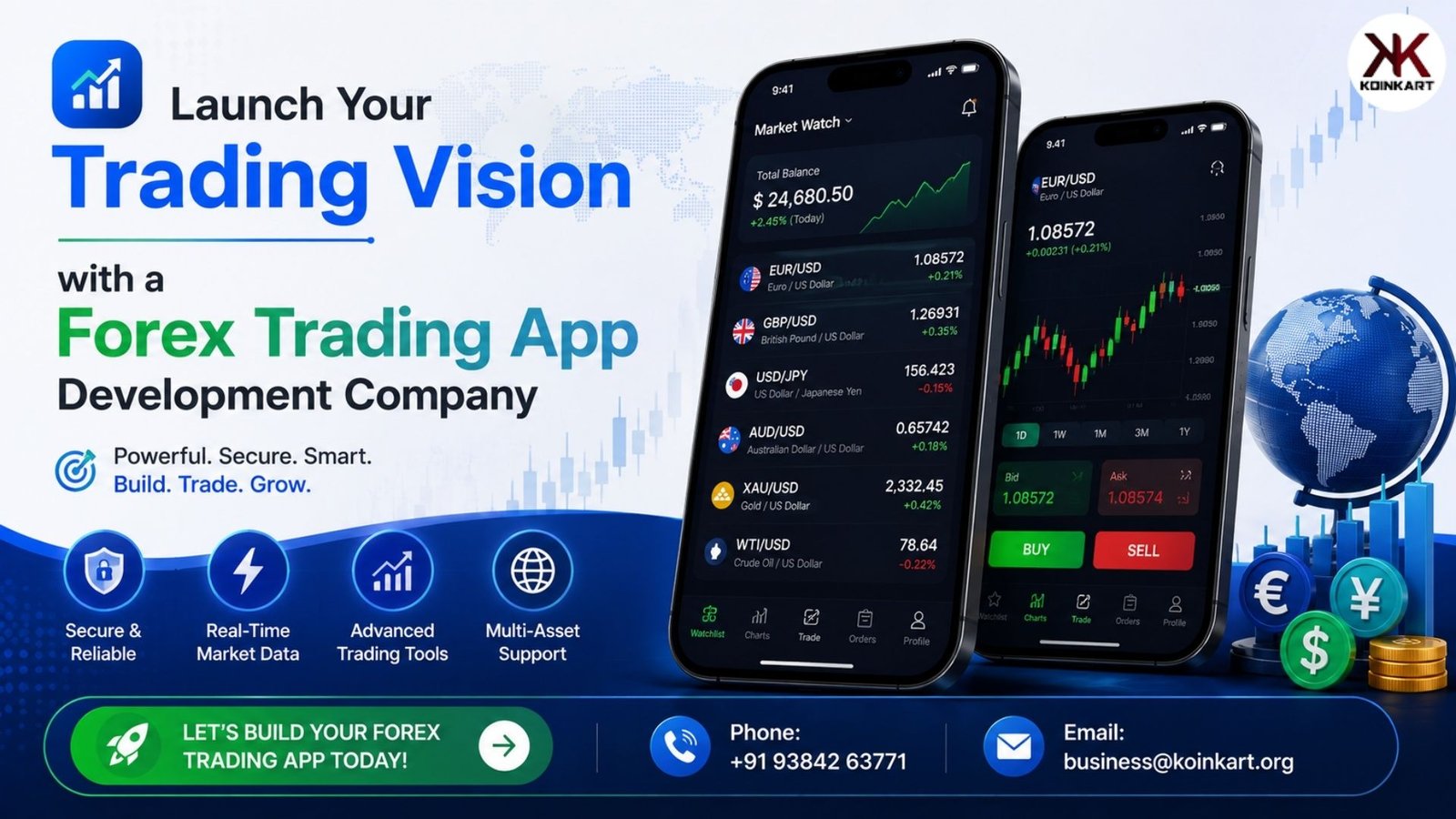Launch Your Trading Vision with a Forex Trading App Development Company