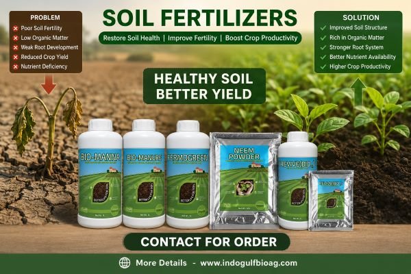 Crop Growth Challenges? Start With Better Soil Fertilizers — Contact Today